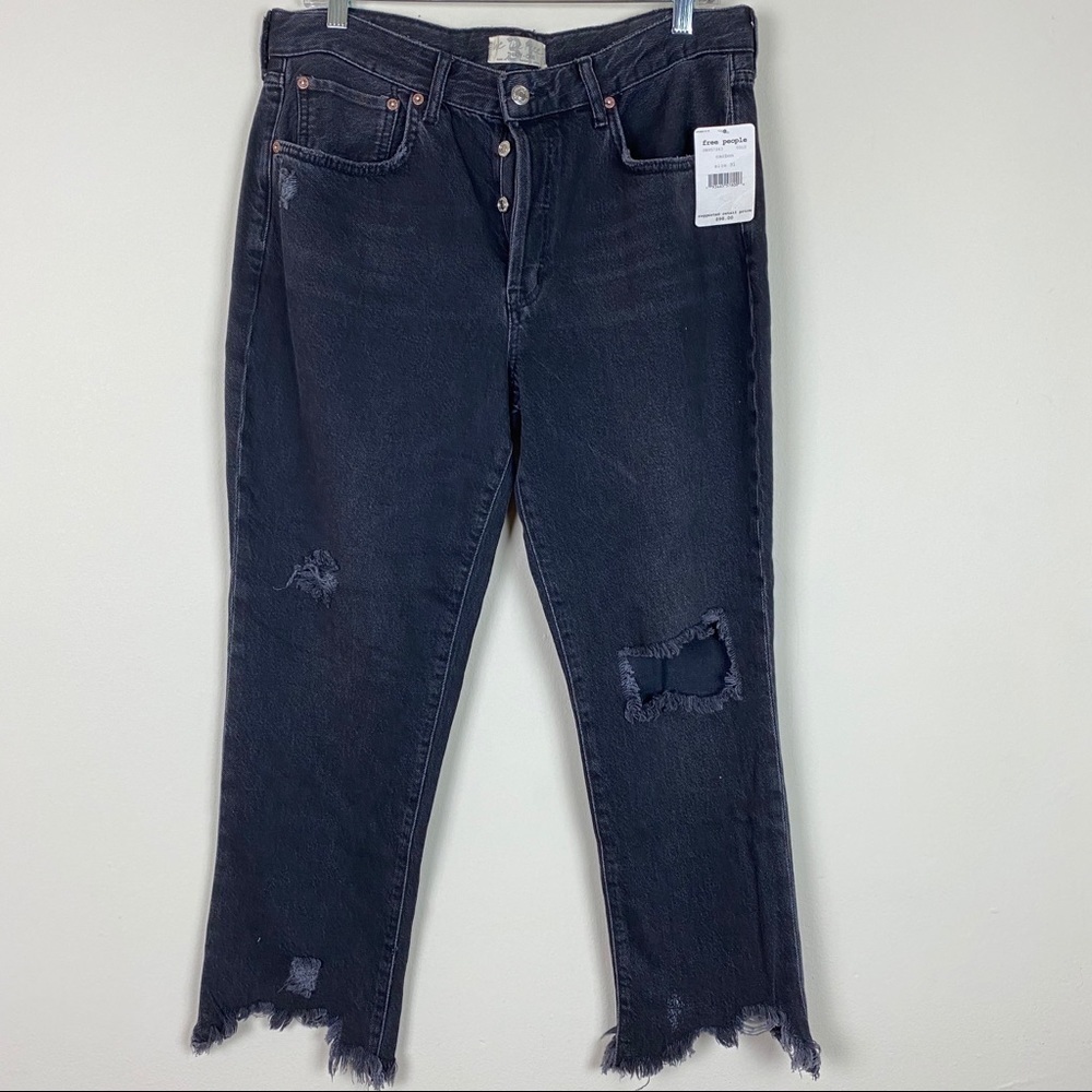 Free People Good Time High Rise Relaxed Skinny Jeans